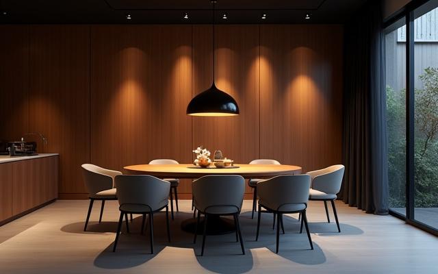 ショールームのダイニングエリア